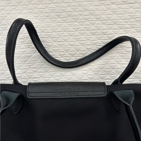 Black Longchamp Le Pliage Tote - Picture 2 of 6